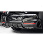 BMW 4 Series F32 F33 F36 M Sport Gloss Black Rear Diffuser Lip Valance Twin Exit