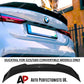 BMW 4 Series Convertible G23 G83 Gloss Black Rear High Kick PSM Ducktail Spoiler