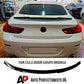 BMW 6 Series M6 F13 Gloss Black Rear M4 Style Boot Spoiler Lip Wing Body Kit