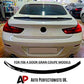 BMW 6 Series M6 F06 GRAN COUPE Gloss Black Rear M4 Style Boot Spoiler Lip Wing