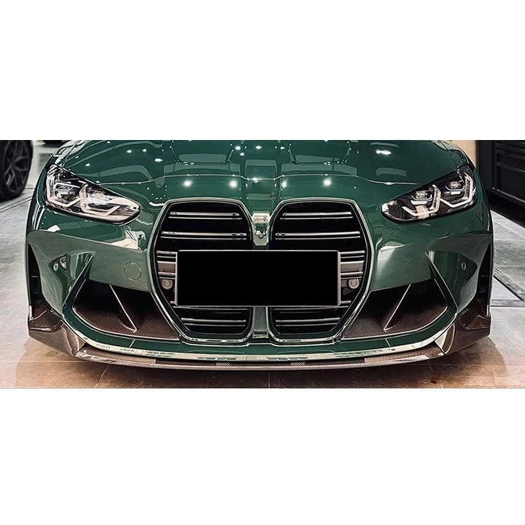 BMW G80 M3 G82 M4 Gloss Black Front Bumper Side Air Vent Grille Cover 2020+