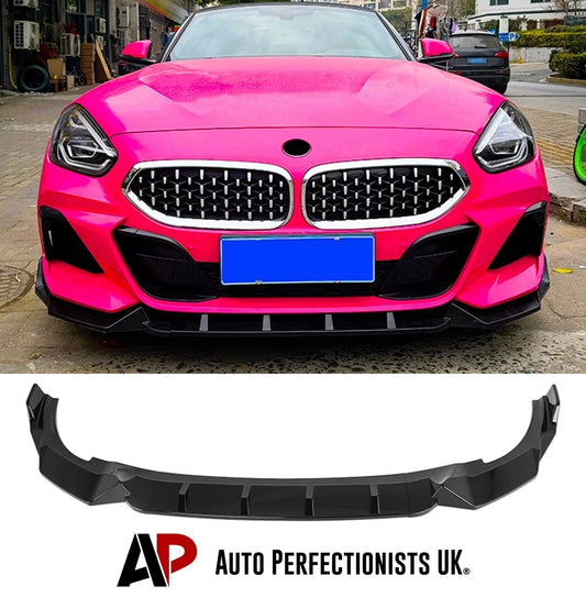 BMW Z4 G29 M Sport Gloss Black Front Splitter Spoiler Lip Body Kit 2023+