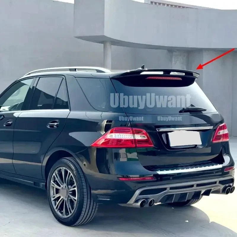 Mercedes GLE Class W166 Gloss Black Rear Roof Spoiler Lip Wing Body Kit 12-18