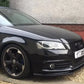 Audi A3 8P FACELIFT Gloss Black Front Splitter Spoiler Lip Body Kit 2008-2013