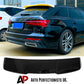 Audi A6 C8 Avant Estate RS6 Style Gloss Black Rear Roof Spoiler Lip Wing 2018+