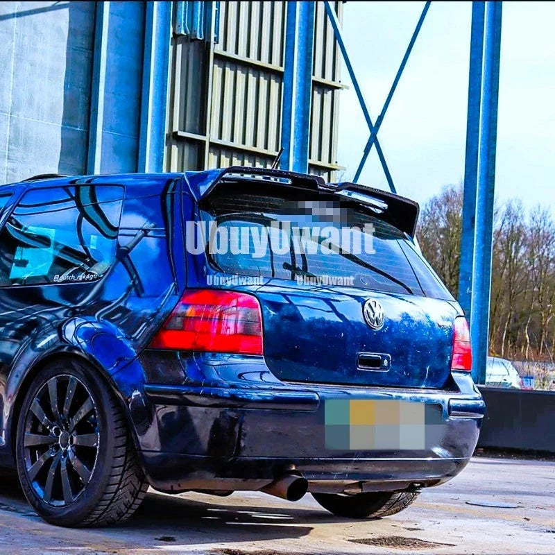 VW Golf MK4 GTI R32 R Oettinger Style Gloss Black Rear Roof Spoiler Wing Lip Kit