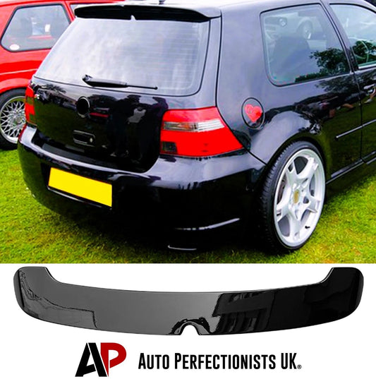 VW Golf MK4 GTI R R32 Gloss Black Rear Roof Spoiler Boot Wing Lip Body Kit 97-03