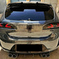 SEAT Leon MK2 1P Facelift Gloss Black Rear Boot Roof Spoiler Wing Lip Kit 09-13