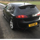 SEAT Leon MK2 1P Facelift Gloss Black Rear Boot Roof Spoiler Wing Lip Kit 09-13