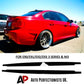 BMW 3 Series E90/E92/E93 Gloss Black Side Skirts Extensions Spoiler Splitter Kit