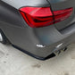 BMW 3 Series M3 F30 Gloss Black Rear Corner Side Spats Diffuser Splitter Bodykit