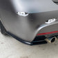BMW 3 Series M3 F30 Gloss Black Rear Corner Side Spats Diffuser Splitter Bodykit
