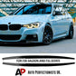 BMW 3 Series F30 F31 Gloss Black Side Skirts Extensions Spoiler Splitter Lip Kit