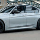 BMW 3 Series F30 F31 Gloss Black Side Skirts Extensions Spoiler Splitter Lip Kit