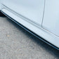 BMW 3 Series F30 F31 Gloss Black Side Skirts Extensions Spoiler Splitter Lip Kit