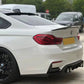 BMW 4 Series M4 F32 Gloss Black Rear Roof Spoiler Window Lip Wing Body Kit 13-20