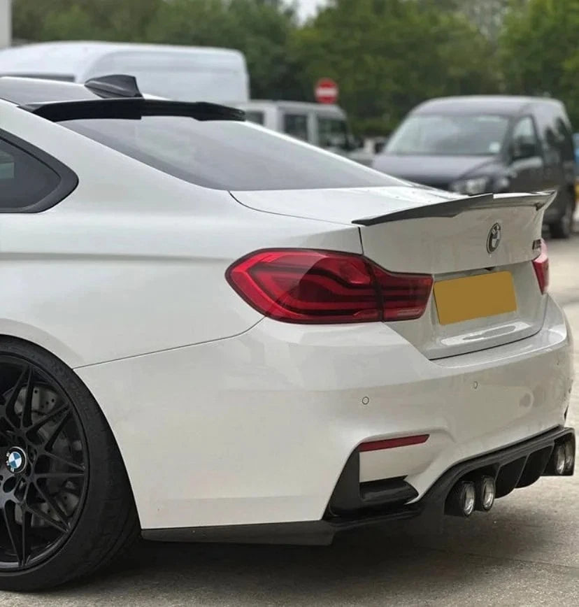 BMW 4 Series M4 F32 Gloss Black Rear Roof Spoiler Window Lip Wing Body Kit 13-20