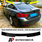 BMW 4 Series F36 Gloss Black Rear Roof Spoiler Window Lip Wing Body Kit 13-20
