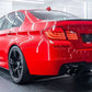 BMW 5 Series F10 F11 Gloss Black Side Skirts Extensions Spoiler Splitter Lip Kit