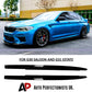BMW 5 Series G30 G31 Gloss Black Side Skirts Extensions Spoiler Splitter Lip Kit