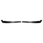 BMW 5 Series M5 G30 Gloss Black Rear Corner Side Spats Diffuser Splitter Bodykit