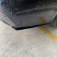 BMW 5 Series M5 G30 Gloss Black Rear Corner Side Spats Diffuser Splitter Bodykit