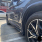 BMW X3 G01 Gloss Black Side Skirts Extensions Spoiler Splitter Lip Body Kit 18+