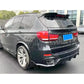 BMW X5 F15 Gloss Black Side Skirts Extensions Spoiler Splitter Lip Bodykit 14-18