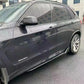 BMW X5 F15 Gloss Black Side Skirts Extensions Spoiler Splitter Lip Bodykit 14-18
