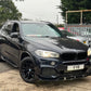 BMW X5 F15 Gloss Black Side Skirts Extensions Spoiler Splitter Lip Bodykit 14-18