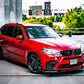 BMW X5 F15 Gloss Black Side Skirts Extensions Spoiler Splitter Lip Bodykit 14-18