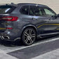 BMW X5 G05 Gloss Black Side Skirts Extensions Spoiler Splitter Lip Bodykit 2018+