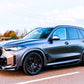 BMW X5 G05 Gloss Black Side Skirts Extensions Spoiler Splitter Lip Bodykit 2018+