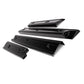 VW Caddy MK5 SWB Gloss Black Side Skirts Extensions Spoiler Splitter Lip Kit 21+