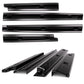 VW Caddy MK5 SWB Gloss Black Side Skirts Extensions Spoiler Splitter Lip Kit 21+