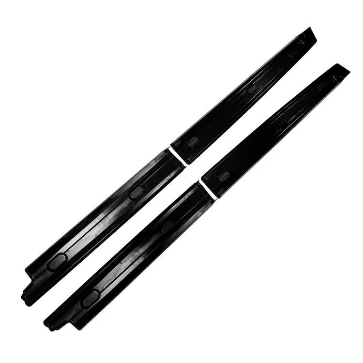 VW Caddy MK5 SWB Gloss Black Side Skirts Extensions Spoiler Splitter Lip Kit 21+