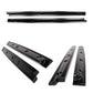 VW Caddy MK5 SWB Gloss Black Side Skirts Extensions Spoiler Splitter Lip Kit 21+