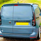 VW Caddy MK5 SWB Gloss Black Rear Diffuser Valance Splitter Spoiler Lip Kit 21+