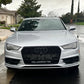 Audi RS7 Style A7 S7 Front Main Grille Gloss Black Honeycomb Mesh Grill 16-18