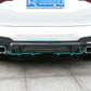 BMW X3 G01 M Sport X3M Style Gloss Black Rear Diffuser Lip Valance Body Kit