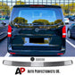 Mercedes V Class Vito Viano W447 MK3 Carbon Fibre Rear Roof Spoiler Wing 14-22