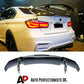 BMW M3 F80 3 Series F30 Gloss Black Racing Drift Spoiler Wing 2011-2019