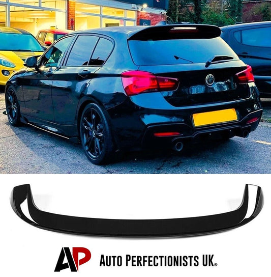 BMW 1 Series F20 F21 Pre-LCI Car Rear Roof Spoiler 2015-2019 Gloss Black