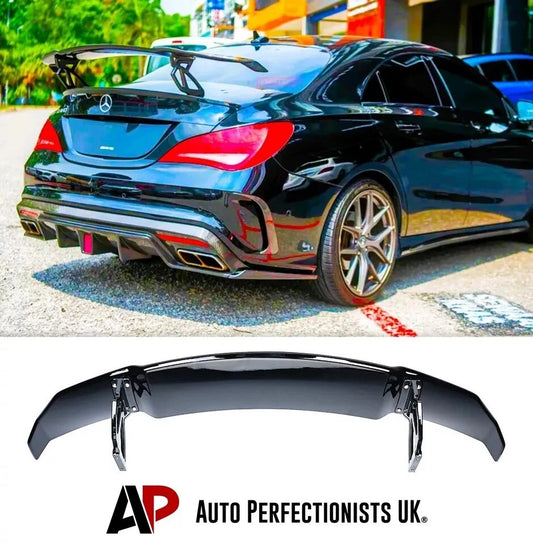 Mercedes CLA Class W117 C117 Gloss Black Racing Drift Spoiler 2013-18