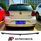 VW Polo MK5 6R 6C Rear Mid Spoiler Wing Lip Body 2009-17 Gloss Black