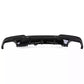 BMW 5 Series F10 Rear Quad Diffuser Lip Bumper 2010-2017 Gloss Black
