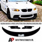 BMW M3 E90 E91 E92 E93 Front Splitter Kit 2007-2013 ABS Gloss Black