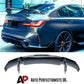 BMW M3 G80 3 Series G20 Gloss Black Big Racing Drift Spoiler Wing 2018+