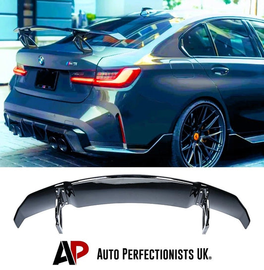 BMW M3 G80 3 Series G20 Gloss Black Big Racing Drift Spoiler Wing 2018+
