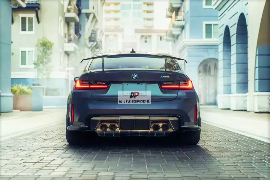 BMW M3 G80 3 Series G20 Gloss Black Big Racing Drift Spoiler Wing 2018+